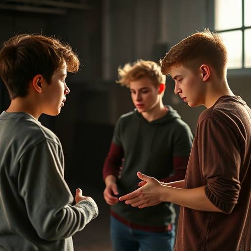 Acting Fundamentals students